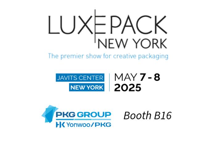Come Visit the Yonwoo/PKG Team at LuxePack NY 2025